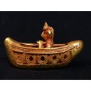 Figur 03 Muisca Kultur Goldmuseum Bogota Zeremonieboot 95 mm 137 g
