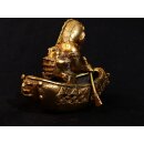 Figur 04 Muisca Kultur Goldmuseum Bogota Zeremonieboot 110 mm 200 g