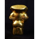 Figur 07 Muisca Kultur Goldmuseum Bogota kosmologische Figur 65 mm 66 g