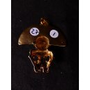 Replik 27 Anhänger kosmologische Figur Goldmuseum Bogota 45 x 50 mm
