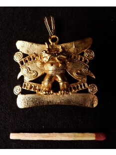 Replik 35 Anhänger kosmologische Figur Goldmuseum...