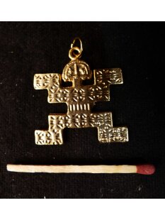 Replik 45 Anhänger kosmologische Figur Goldmuseum...