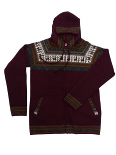 XL04 Hoodie Kapuzenjacke Baby Alpaka Wolle Fasergemisch...
