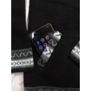 S06 Hoodie Kapuzenjacke Baby Alpaka Wolle Fasergemisch Größe S schwarz