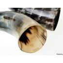 Zier- und Trinkhorn gemasert 30-35 cm 1A Qualität 0,3 bis 0,39 Liter = Code C