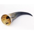 Zier- und Trinkhorn gemasert 30-35 cm 1A Qualität 0,3 bis 0,39 Liter = Code C