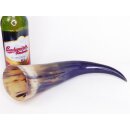 Zier- und Trinkhorn gemasert 30-35 cm 1A Qualität 0,3 bis 0,39 Liter = Code C