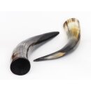 Zier- und Trinkhorn gemasert 30-35 cm 1A Qualität 0,3 bis 0,39 Liter = Code C