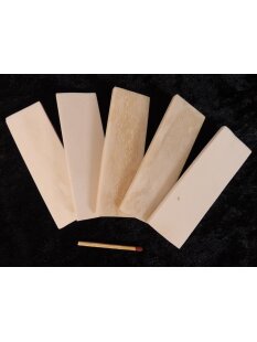 5 x Knochenplatte Rind Platte Rohling Büffelhorn...