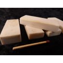 5 x Knochenplatte Rind Platte Rohling Büffelhorn matt geschliffen 50 x20 x8 mm No. 4