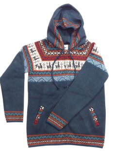 M16 Hoodie Kapuzenjacke Baby Alpaka Wolle Fasergemisch...