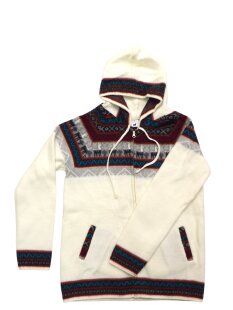 L18 Hoodie Kapuzenjacke Alpaka Wolle Fasergemisch...