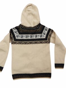 XL12 Hoodie Kapuzenjacke 100 % Baby Alpaka Wolle...