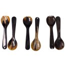Salatbesteck Watussi Horn Sprada  25 cm = Code G