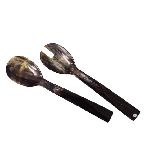 Salatbesteck Watussi Horn Simeon1  25 cm = Code G
