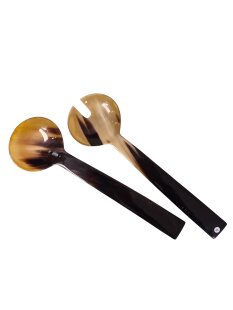 Salatbesteck Watussi Horn Sakara  27 cm = Code G