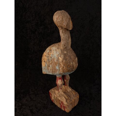 MF117 Kopfteil einer AloAlo der Sakalava Vogel LOLO ca. 35 cm 1950