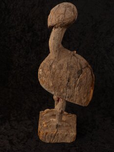 MF117 Kopfteil einer AloAlo der Sakalava Vogel LOLO ca. 35 cm 1950