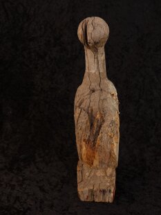 MF117 Kopfteil einer AloAlo der Sakalava Vogel LOLO ca. 35 cm 1950