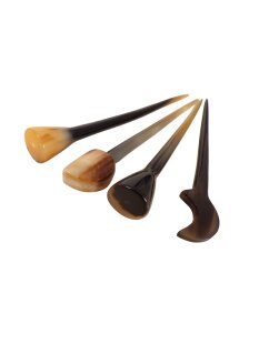 Horn Haarnadel einzinkig verschiedene Griffe15 cm = Code Z