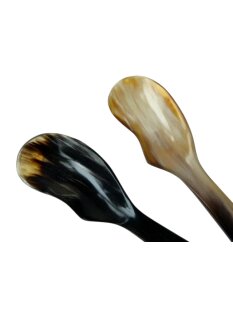 Horn Eier Sahnelöffel 1 Stück 15 cm = Code Z