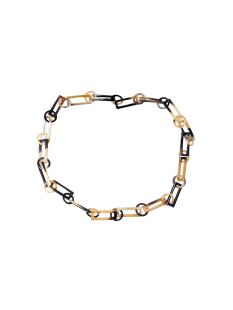 Horn Gliederkette Gayelala poliert 100 cm = Code G