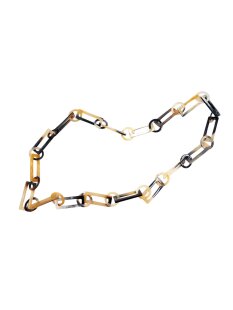 Horn Gliederkette Gayelala poliert 100 cm = Code G