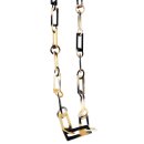 Horn Gliederkette Gayelala poliert 100 cm = Code G