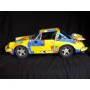 Porsche 911 Targa aus bunten Werbedosen M 1:10  L 50 cm