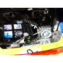 Porsche 911 Targa aus bunten Werbedosen M 1:10  L 50 cm