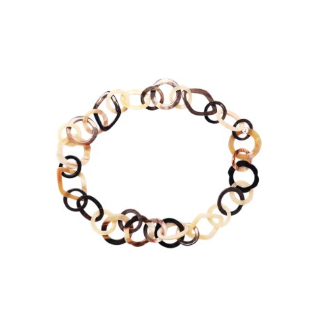 Horn Gliederkette Rivo2 poliert Fixlänge 90 cm = Code G