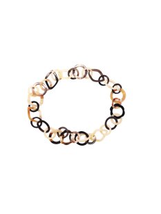 Horn Gliederkette Rivo2 poliert Fixlänge 90 cm = Code G