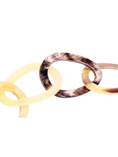 Horn Gliederkette Rivo2 poliert Fixlänge 90 cm = Code G