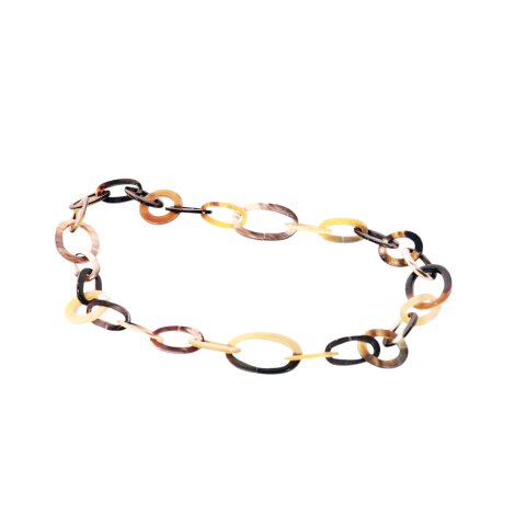 Horn Gliederkette Rivo3 poliert 90 cm Länge veränderlich = Code G