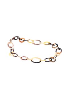 Horn Gliederkette Rivo3 poliert 90 cm Länge...