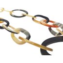 Horn Gliederkette Rivo3 poliert 90 cm Länge veränderlich = Code G