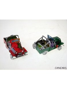 Magnetautos Kühlschrankmagnet Willys Jeep 6 cm = Code A