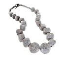 Hornkette Harioka grau matt 55 cm = Code G