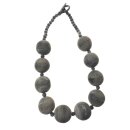 Hornkette Harioka grau matt 55 cm = Code G