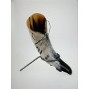 Hornfigur Maske und Trinkhorn. ETHNO 29 cm = Code E