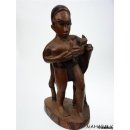 MF94 Skulptur der Bara Viehhirte  echt Palisanderholz 30 cm = 1970 