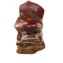 SHS16 Skulptur versteinertes Holz 1705 g 15 x 10 cm