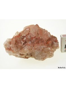 KS42 Bergkristall Hämatit Quarz 514 g