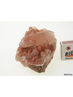 KS42 Bergkristall Hämatit Quarz 514 g