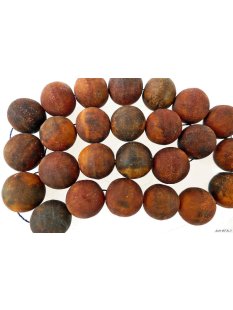 Hornperlen D:10 mm 50 St.hell geflammt+ hochpoliert