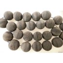 Hornperlen D:10 mm 50 St.hell geflammt+ hochpoliert