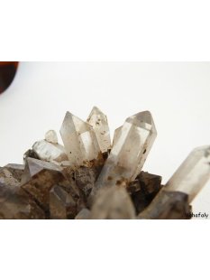 KS54 Bitumenquarz Bergkristall Stinkquarz 400 g