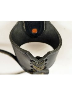 Gürtelhalter Horn flexi für Horn ab 0,4 Liter Leder schwarz
