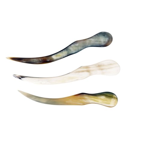 Horn Olivenpiker / Haarnadel / Nagelreiniger 11,5 cm = Code A