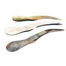 Horn Olivenpiker / Haarnadel / Nagelreiniger 11,5 cm = Code A